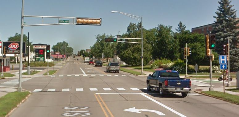 10 | Broadway Street and 13th Avenue, Menomonie — 22 crashes